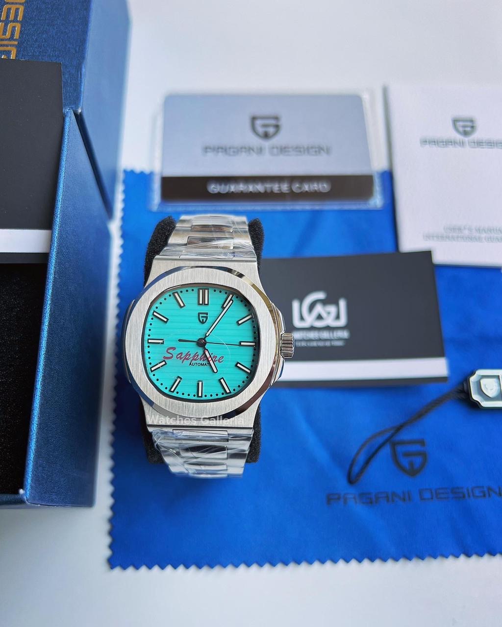 Pagani Design Nautilus Automatic (Tifanny Blue) PD1728