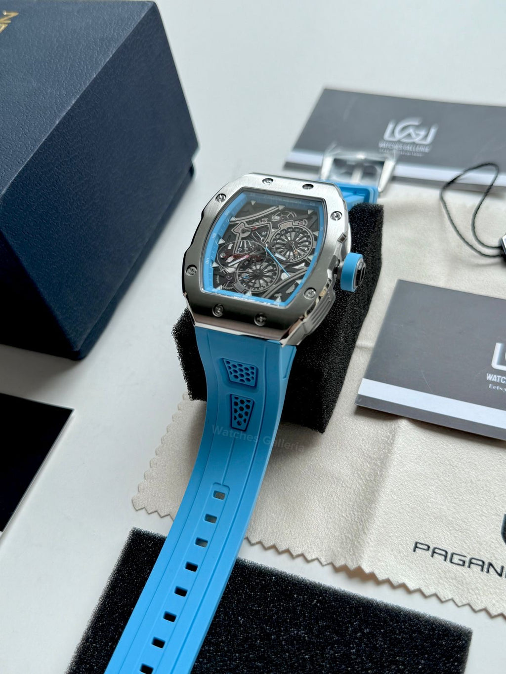 Pagani Design Tonneau Calendar Quartz PDys012 (Sky) Pagani Design in Pakistan