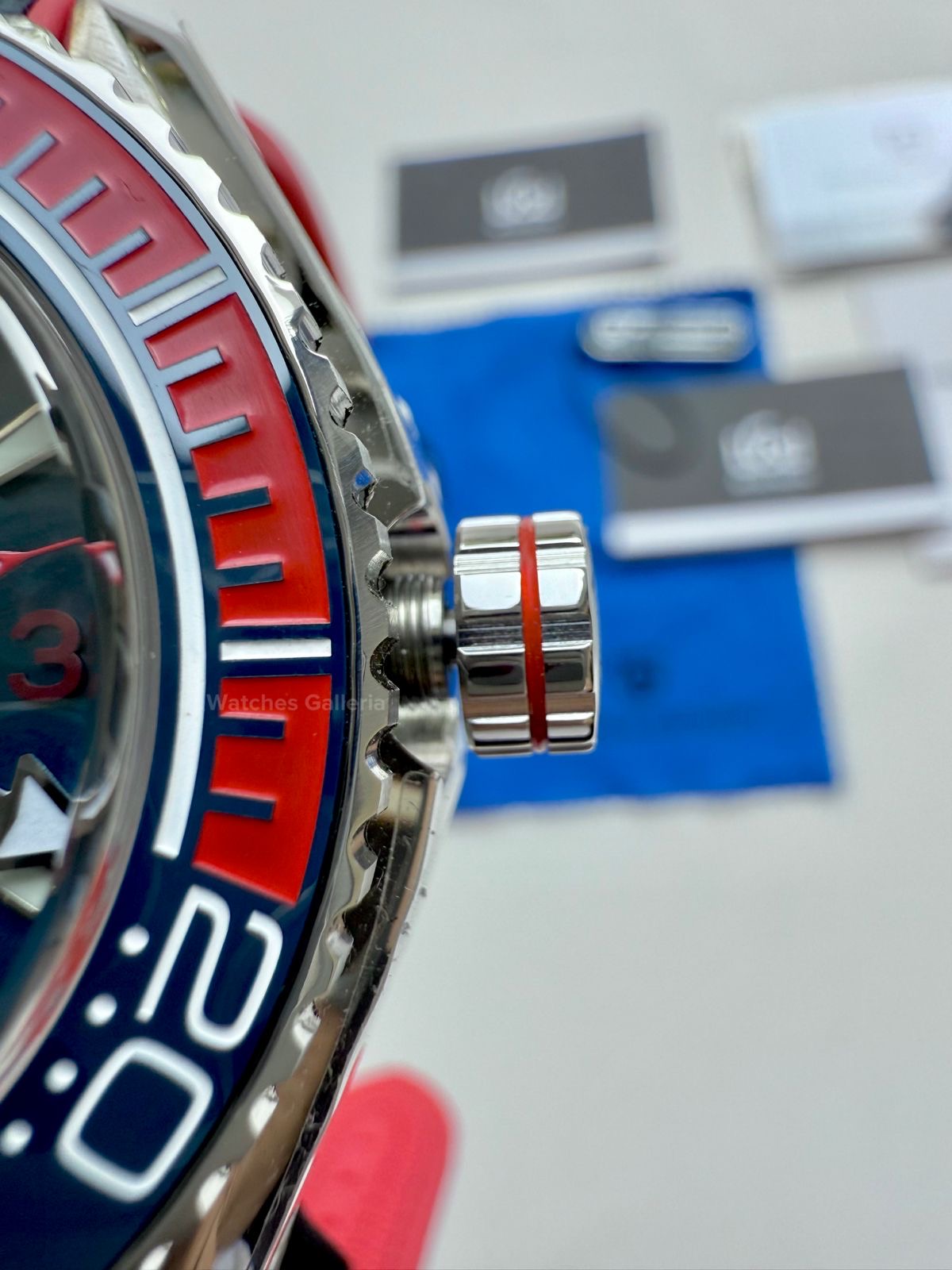 Pagani Design Sea Master Planet Ocean Automatic PD1679 (Blue/Red) Pagani Design in Pakistan