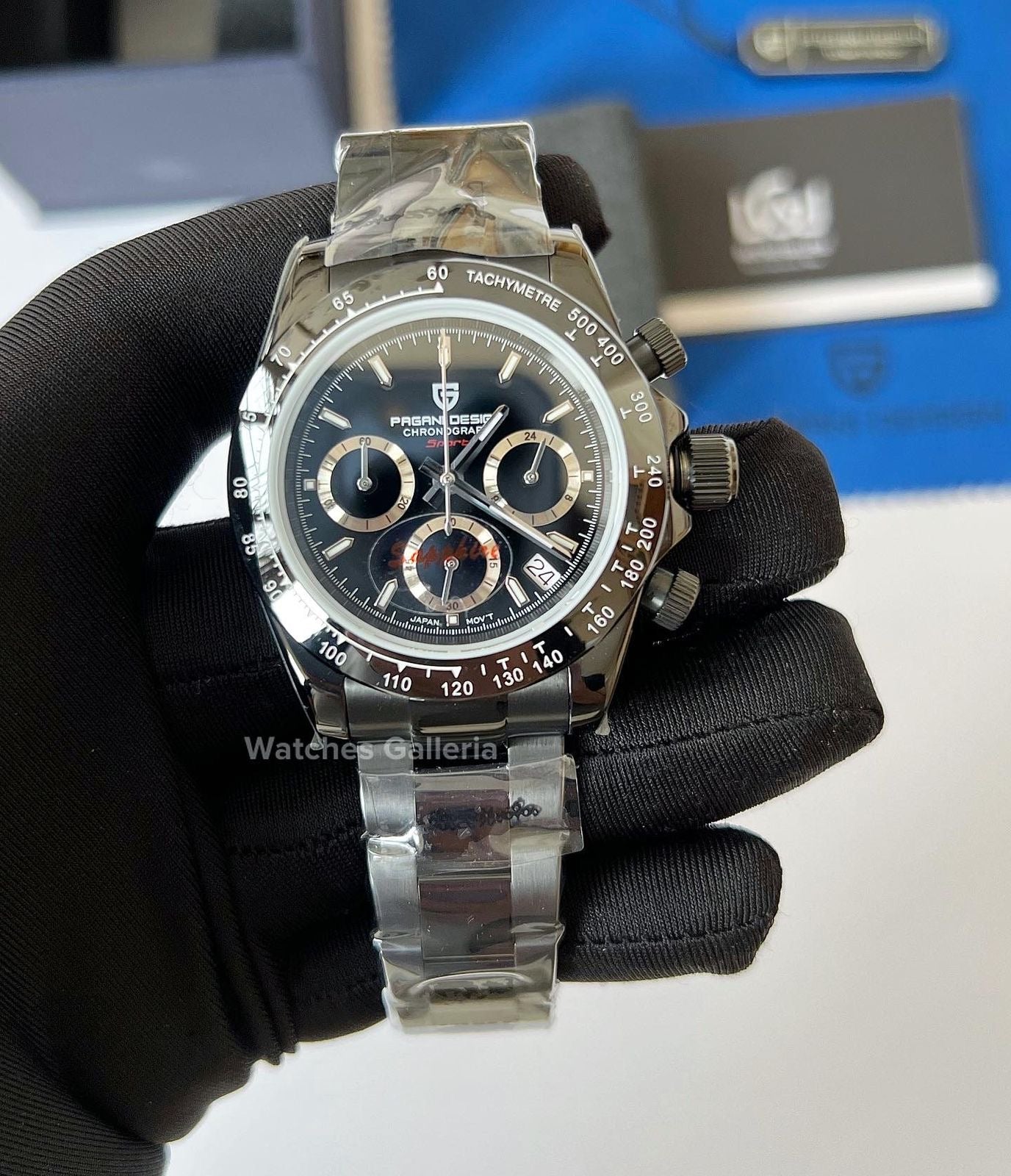 Pagani Design Daytona Quartz Special Edition (All Black) PD1644