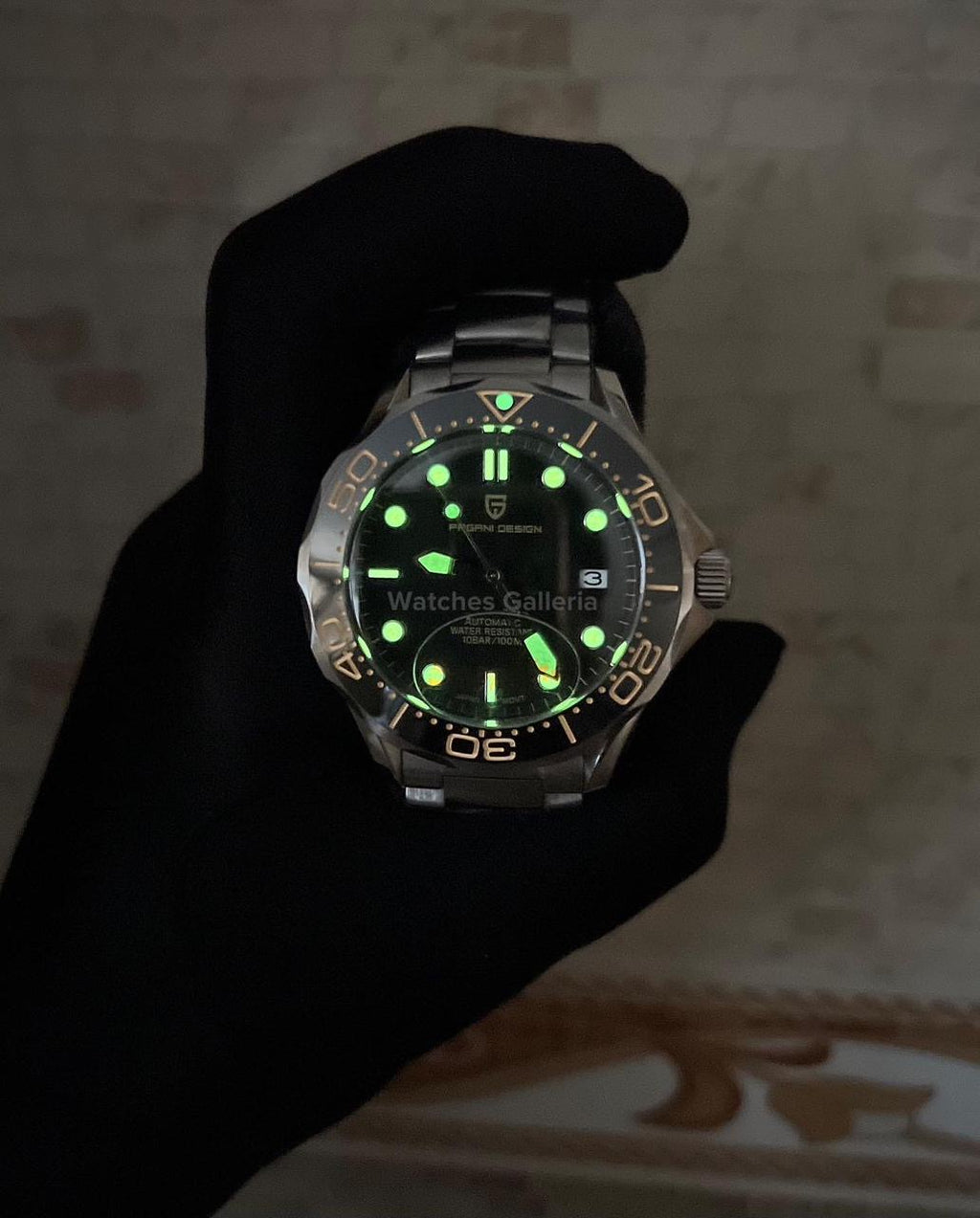 Pagani Design Seamaster James Bond Automatic (Black) PD1667