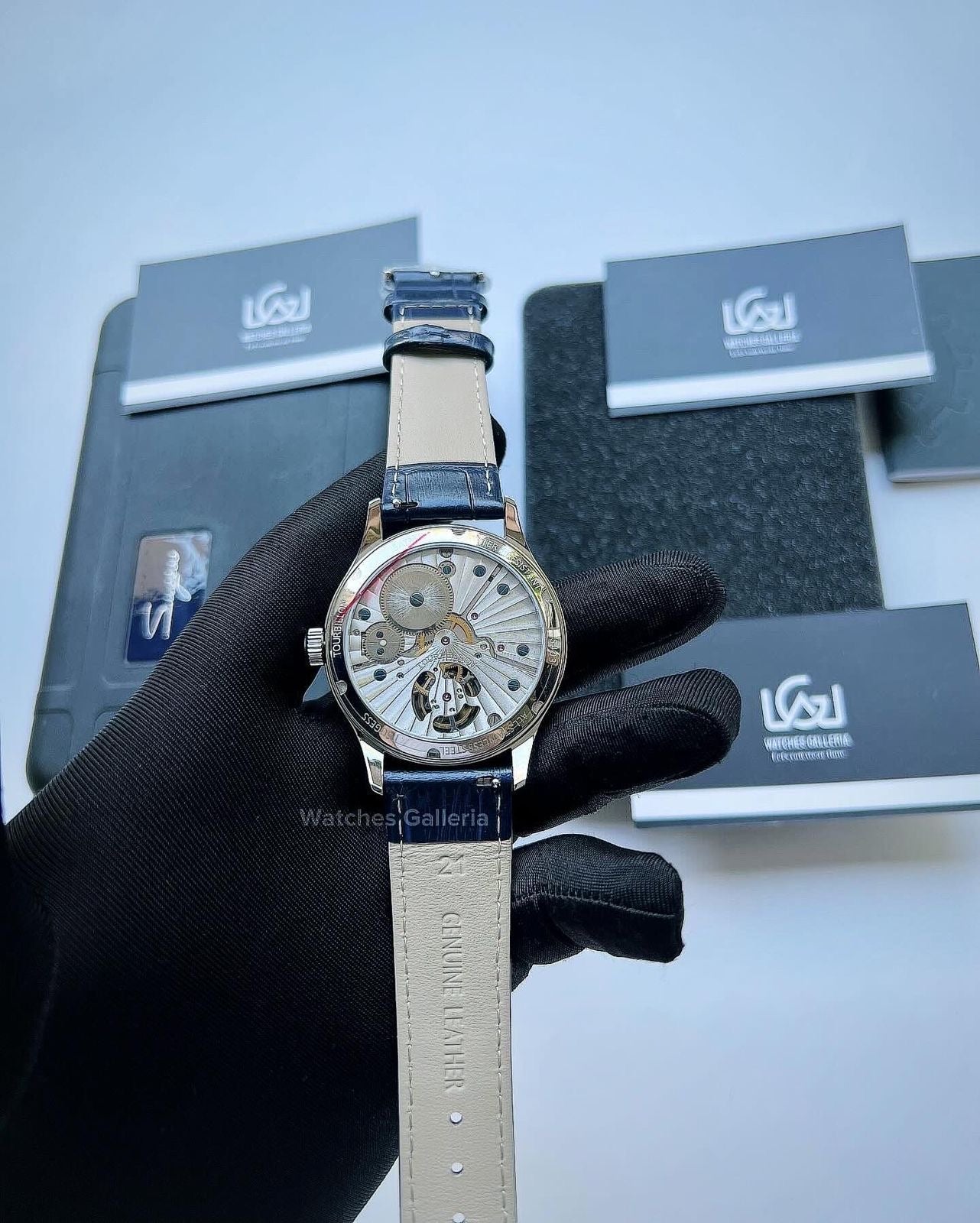 Suguess Tourbillon Master Automatic (Black) SU8230STRF Watches Galleria