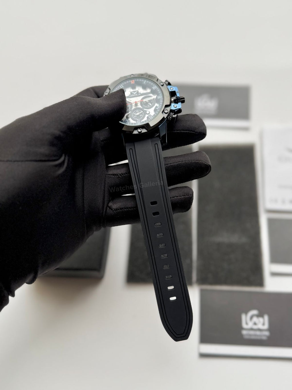 Onola Chronofighter ON6858 (Black Blue) Onola Watch