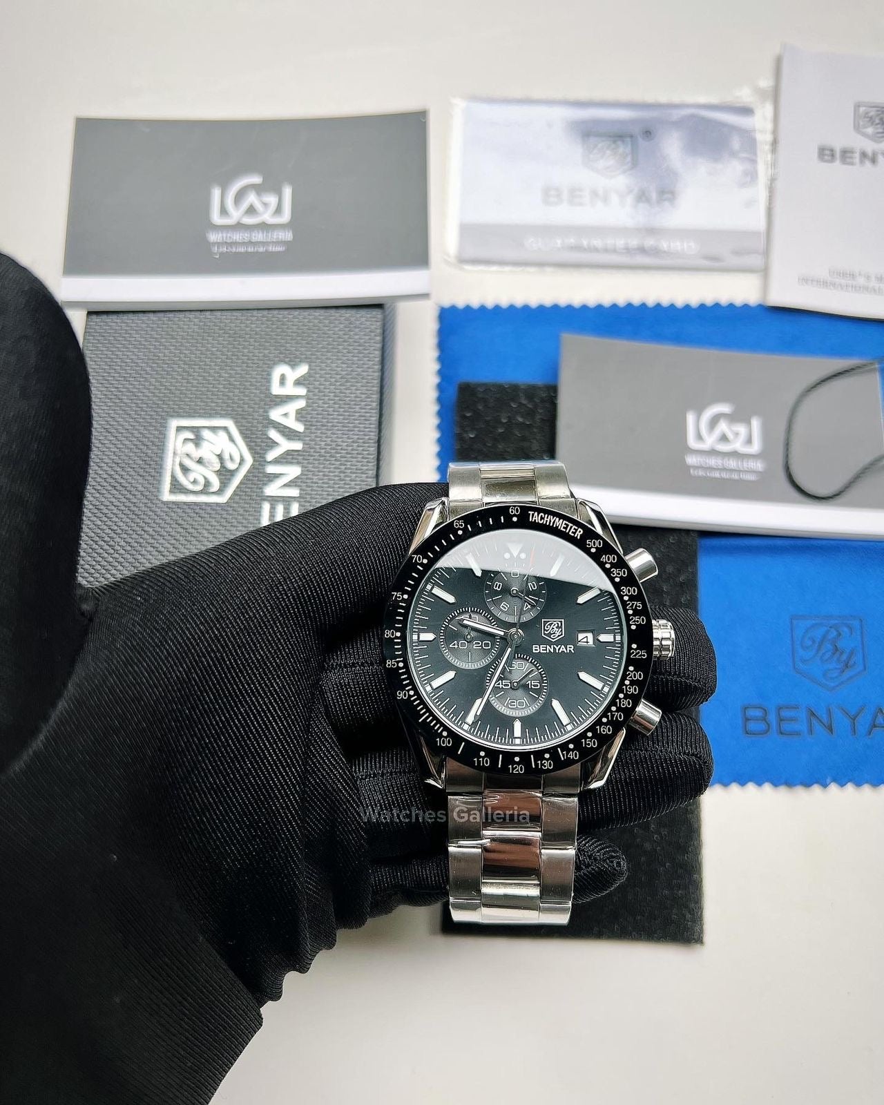 Benyar Speedmaster Quartz (Black) BY5140