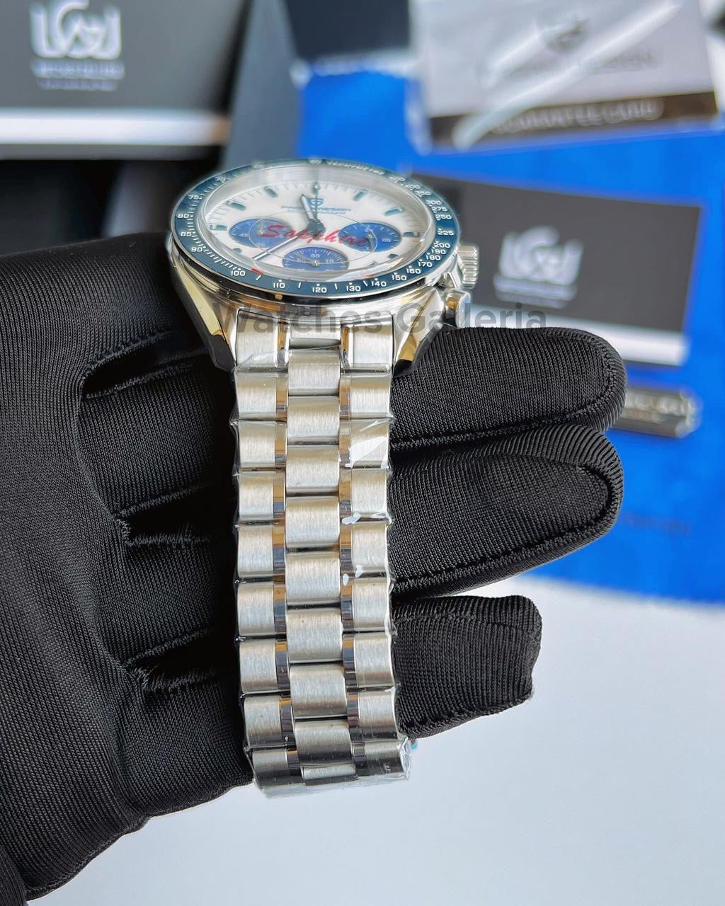 Pagani Design SpeedMaster MoonWatch Quartz (Blue) PD1701