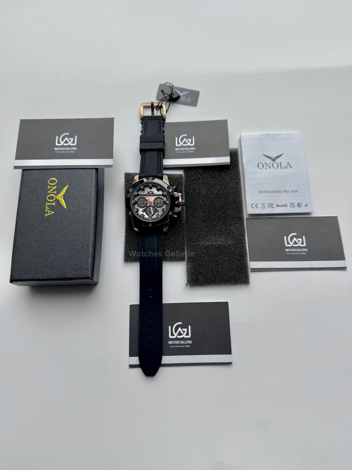 Onola Chronofighter ON6858 (Black Gold) Onola Watch