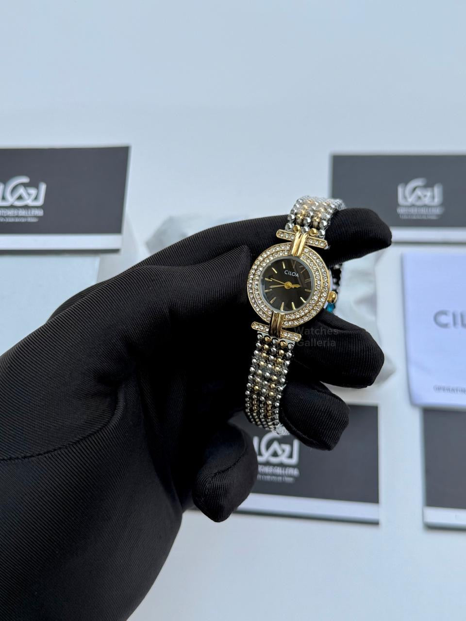 Ciloa 628 Ladies Watch Quartz (Two Tone) Ciloa Watch in Pakistan