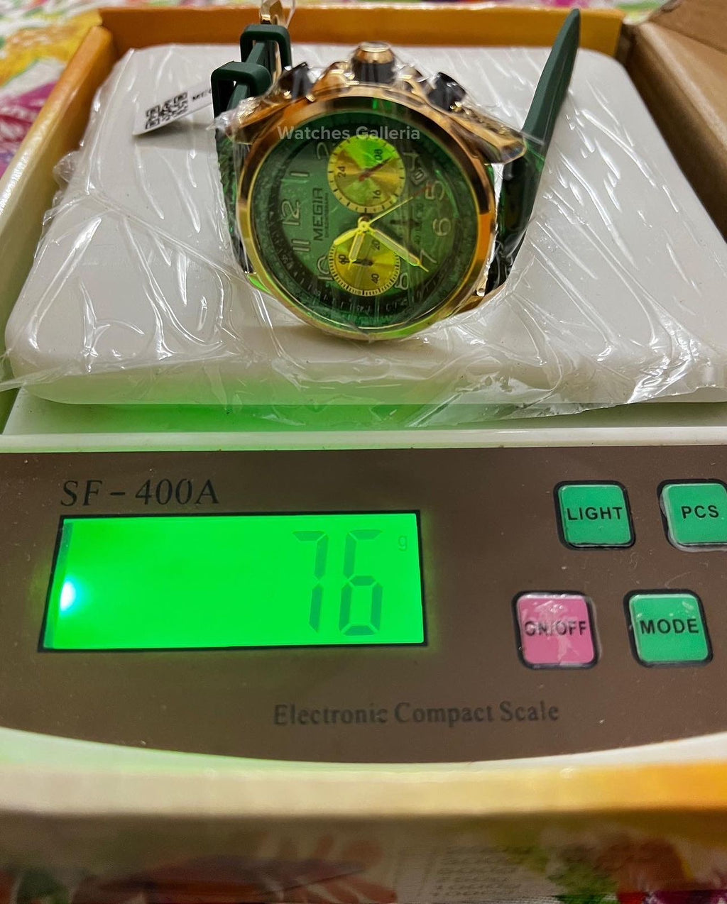 Megir Panda Chronograph Quartz (Green) MN2230