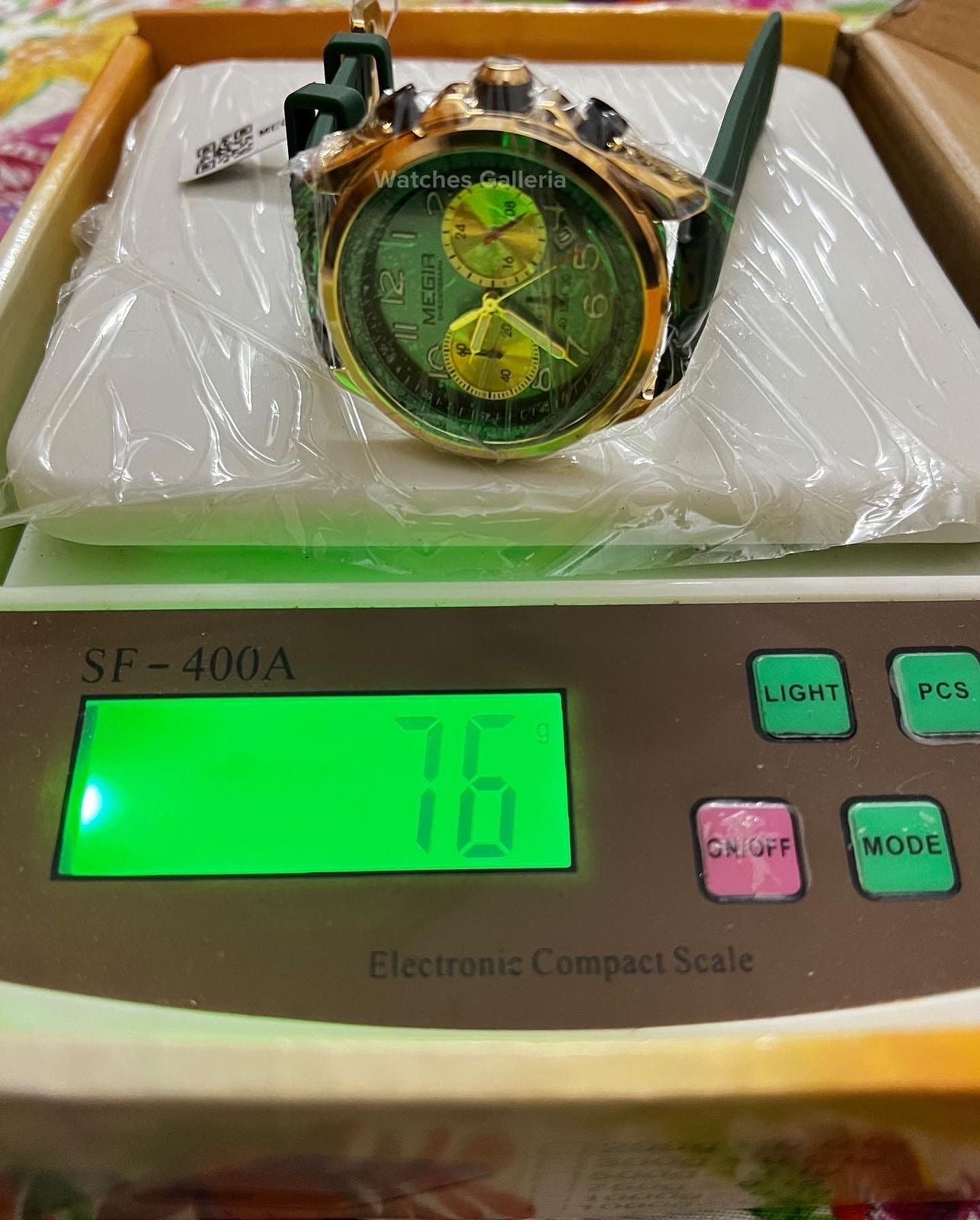Megir Panda Chronograph Quartz (Green) MN2230