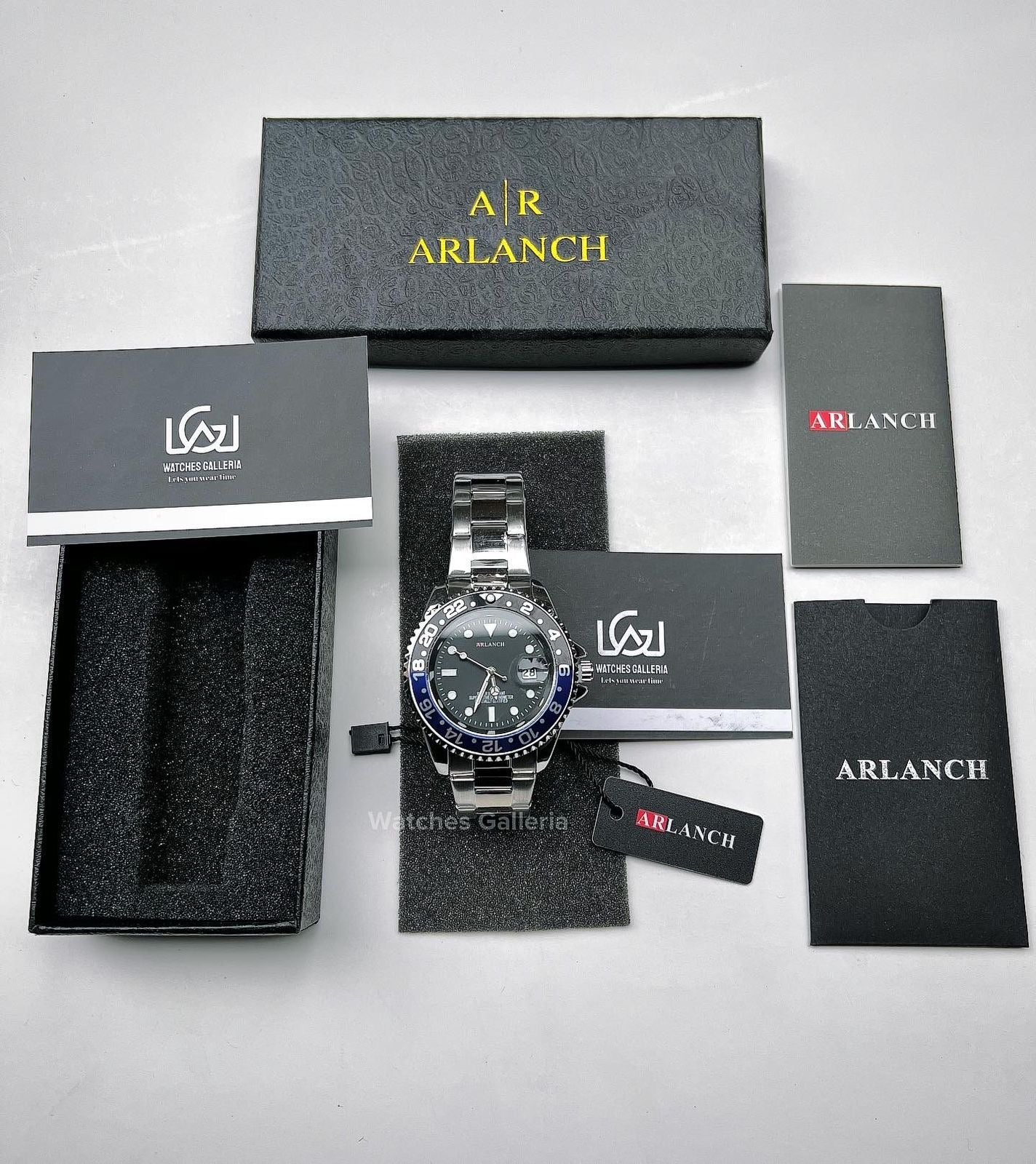 Arlanch Submariner Quartz Batman AR3050