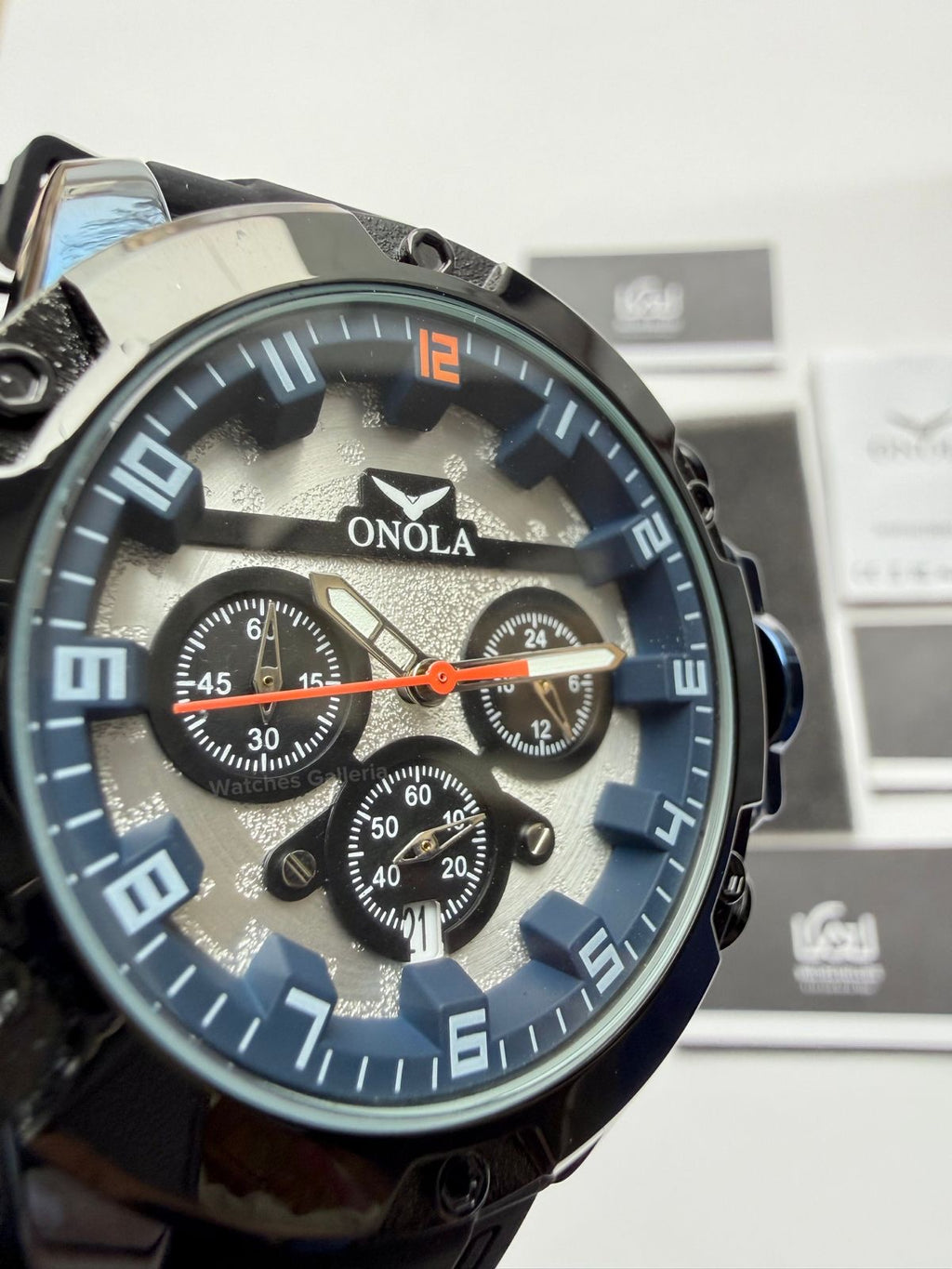 Onola Chronofighter ON6858 (Black Blue) Onola Watch