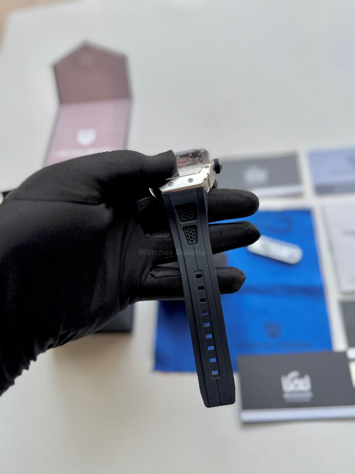 Pagani Design Tonneau Calendar Quartz PDys012 (Black) Pagani Design in Pakistan