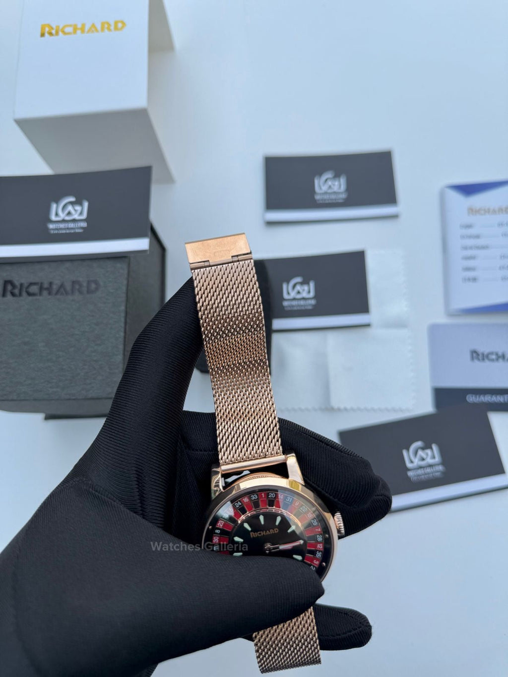 Richard Casino Automatic (Mesh Bracelet) RH002 Watches Galleria