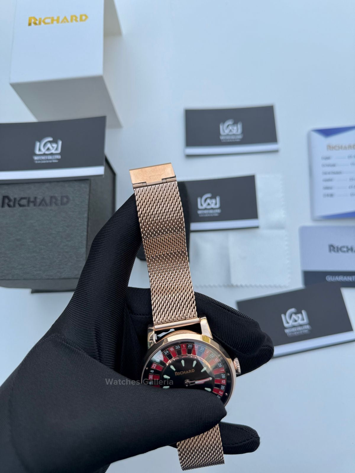 Richard Casino Automatic (Mesh Bracelet) RH002 Watches Galleria