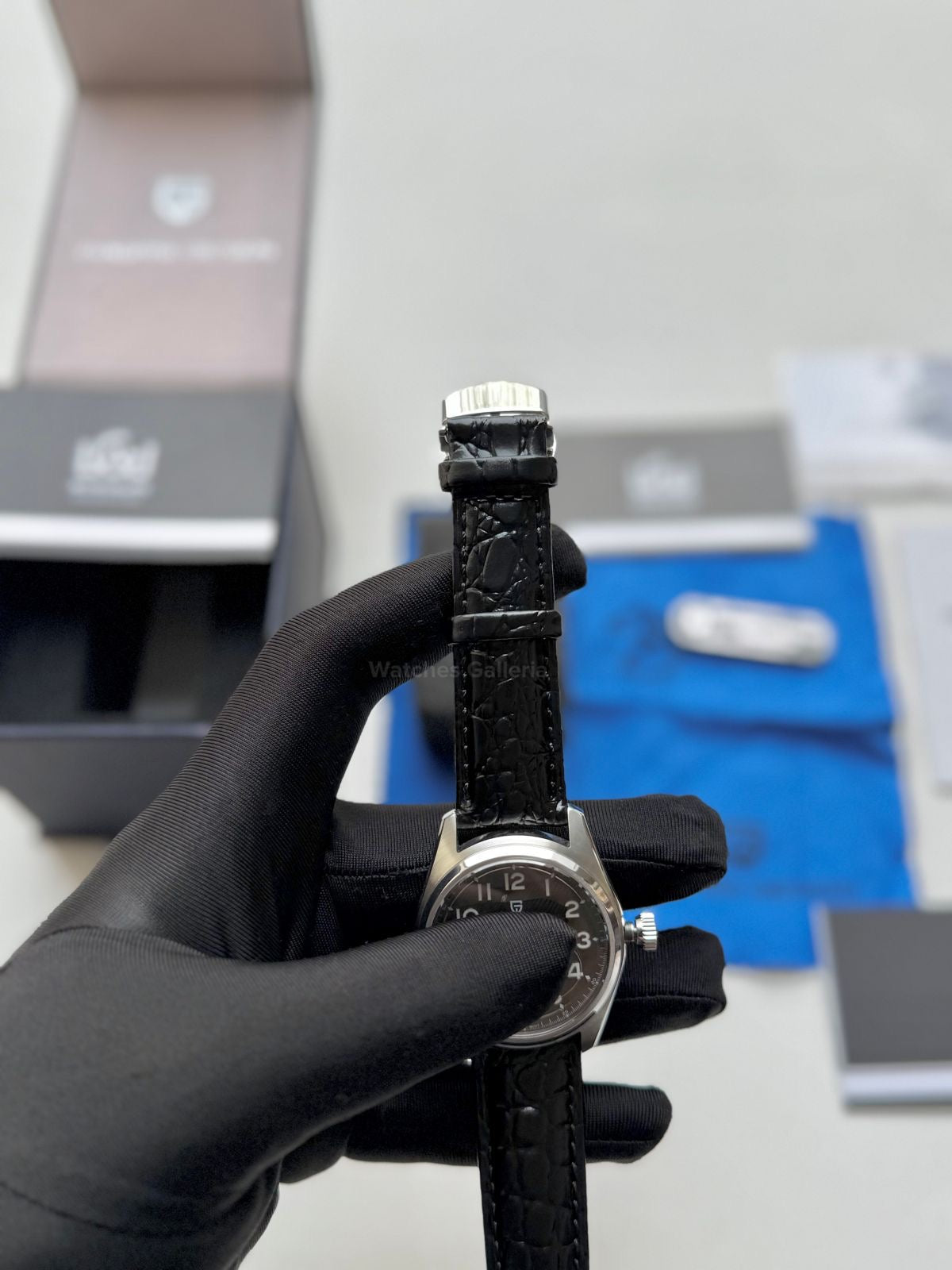 Pagani Design PD1717 Spirit Pilot Automatic (Green Leather Exclusive) Pagani Design in Pakistan