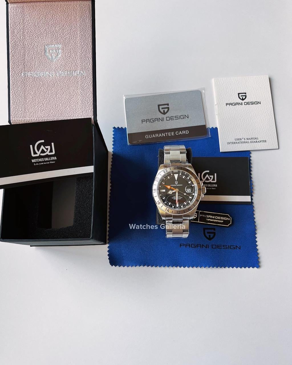 Pagani Design Explorer II Freccione Automatic (White) PD1693