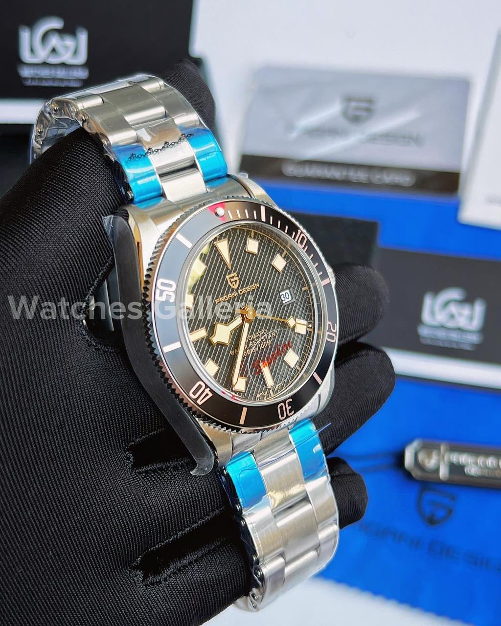 Pagani Design Black Bay Automatic (Black) PD1671