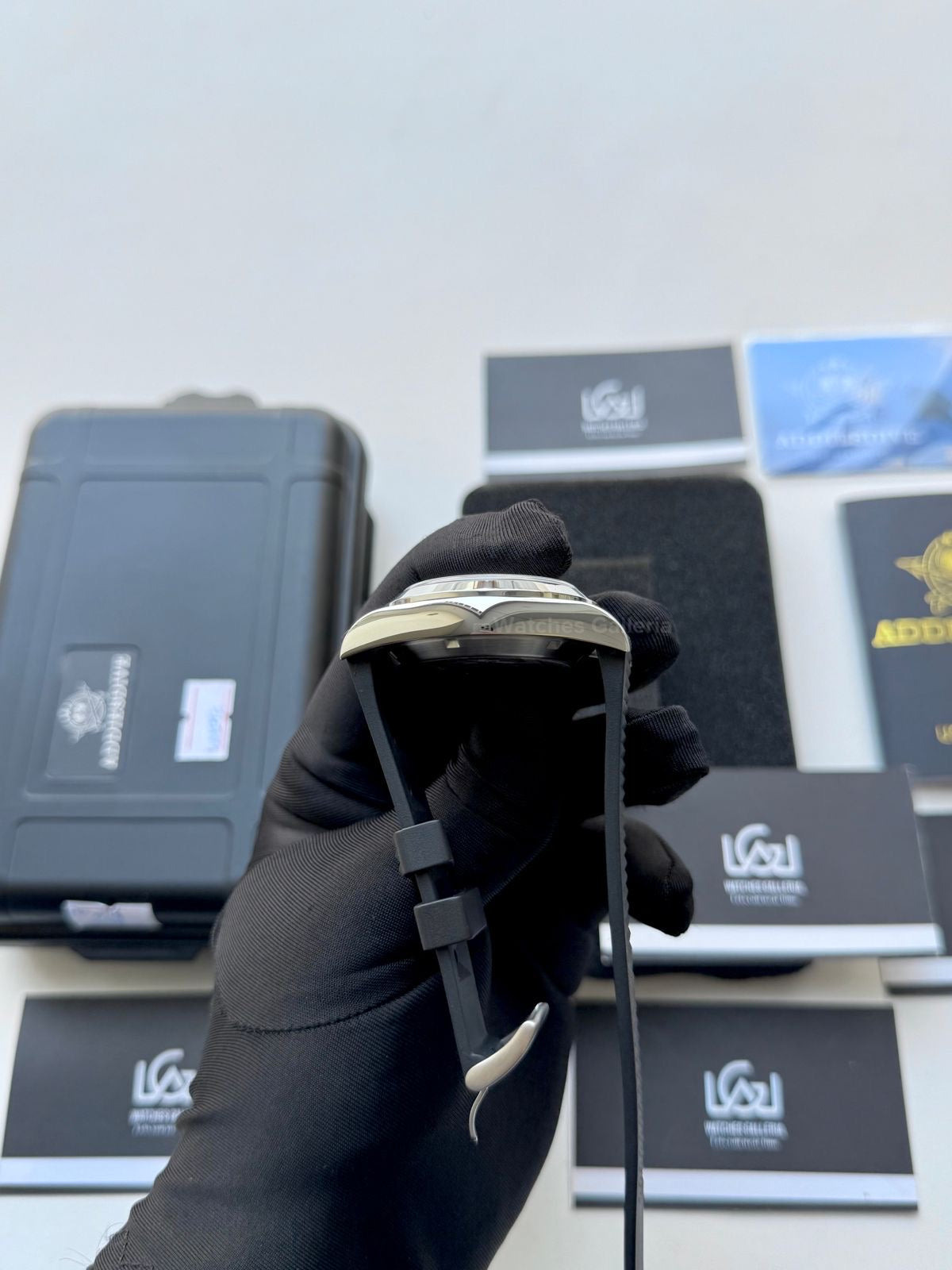 Addiesdive AD2118 Omiwatari White Silicon Edition “White” Addiesdive Watch in Pakistan