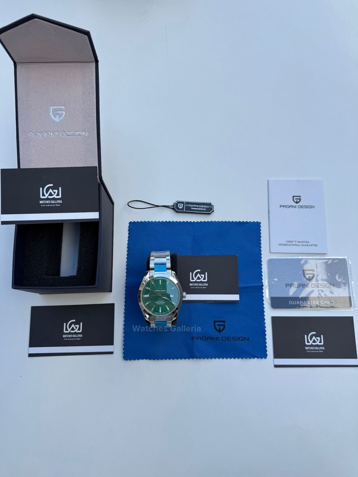 Pagani Design Aqua Terra (Green) PD1688 Watches Galleria