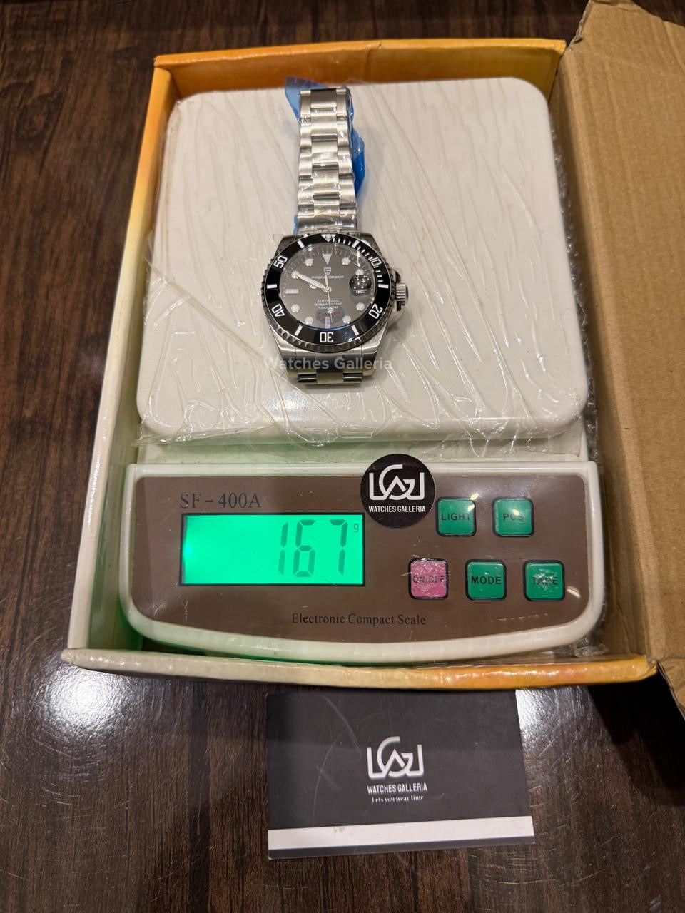 Pagani Design Watch PD1639 Submariner Automatic (Black) Pagani Design in Pakistan