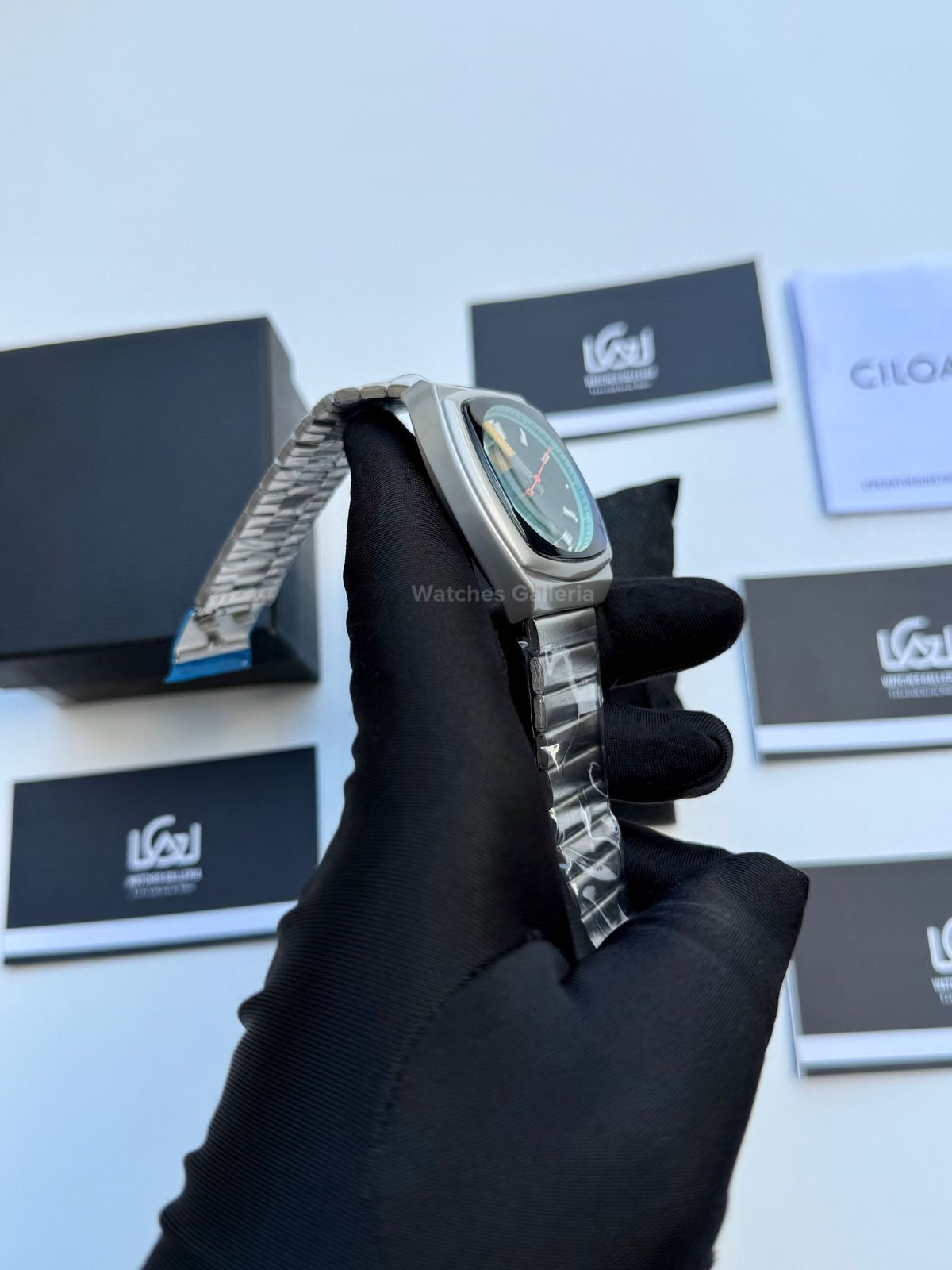 Ciloa Retro Dial Chronograph (Black) ciloa501 Watches Galleria