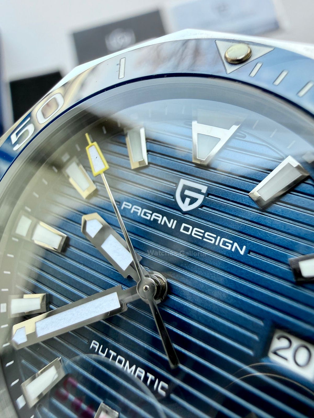 Pagani Design PD1668 Aquaracer Blue 43mm Automatic – Discontinued Model | Sapphire Glass | Seiko NH35A | 100M WR