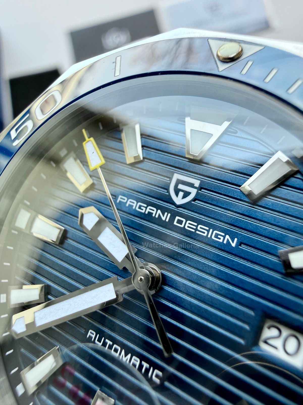 Pagani Design PD1668 Aquaracer Blue 43mm Automatic – Discontinued Model | Sapphire Glass | Seiko NH35A | 100M WR