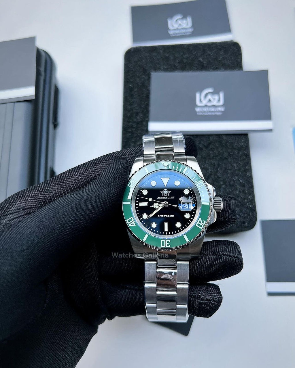 Addiesdive Submariner Kermit MY-H3-2QZ