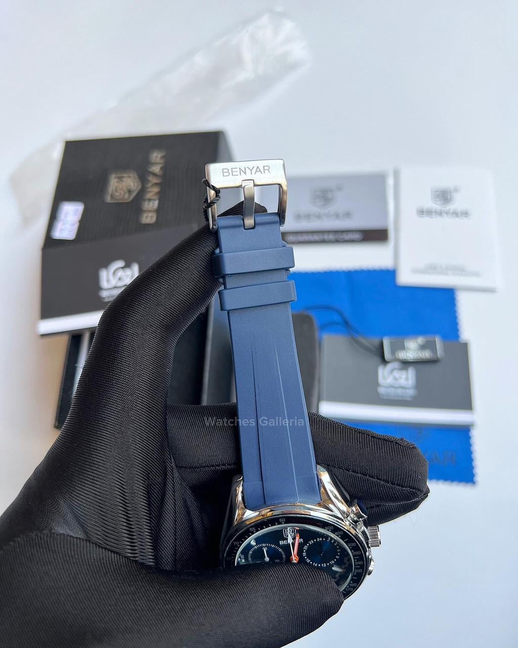 Benyar Black Bay Chronograph Quartz (Blue) BY5194