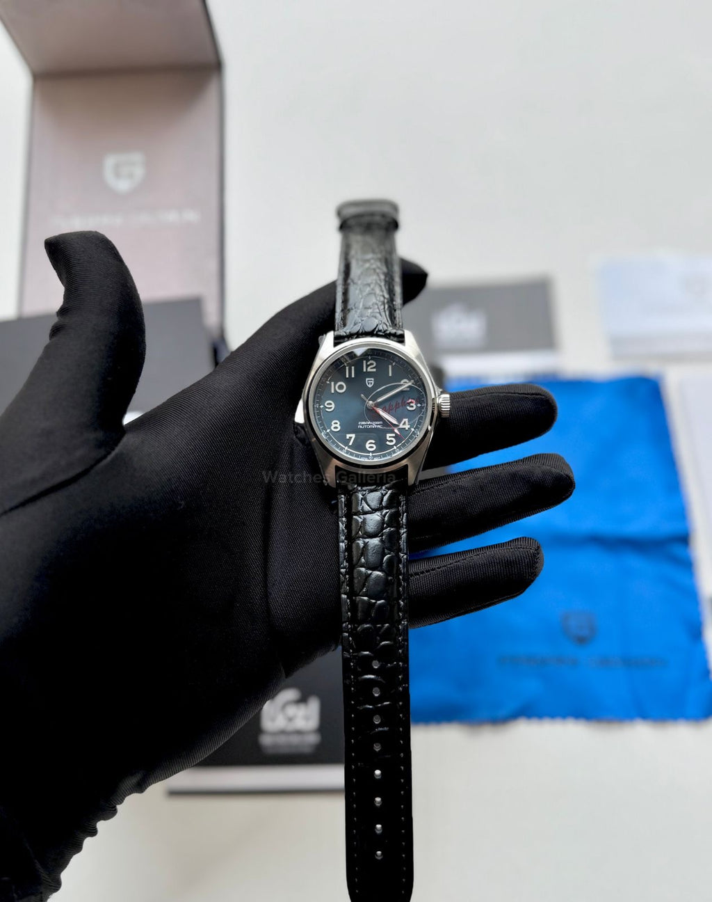 Pagani Design PD1717 Spirit Pilot (Blue/Black Leather Exclusive) Pagani Design in Pakistan