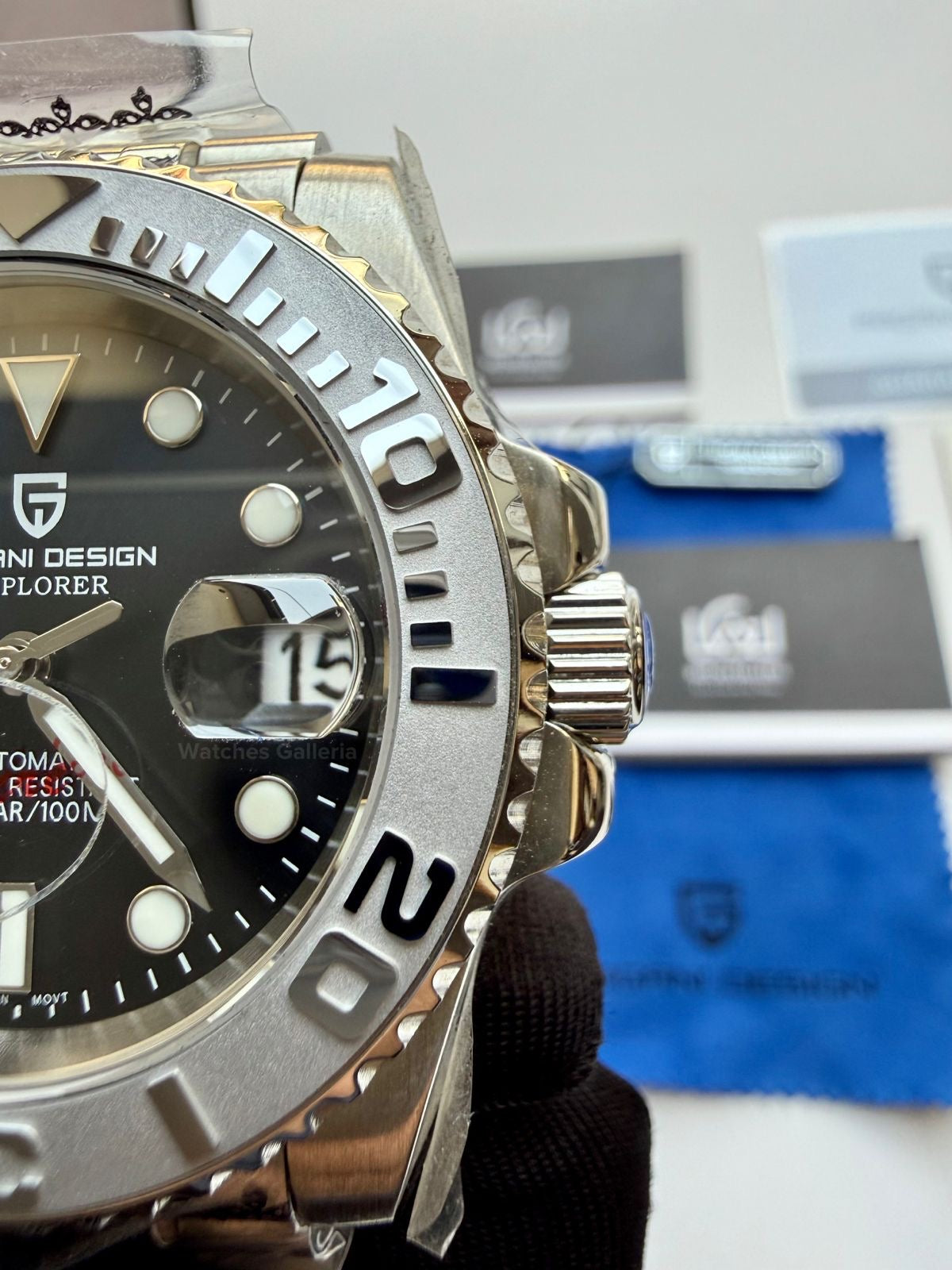 Pagani Design PD1651 YachtMaster Deep Sea 40mm Automatic – Seiko NH35A Japan Movement | Sapphire Crystal | 100M WR | Jubilee/Oyster Bracelet