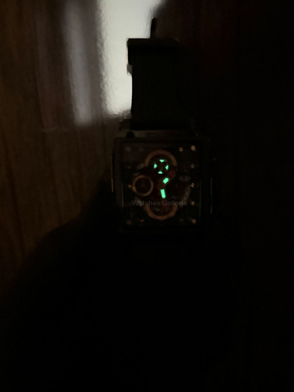 Lige Watch LG8935 Square Chronograph (Black) Lige Watch Pakistan