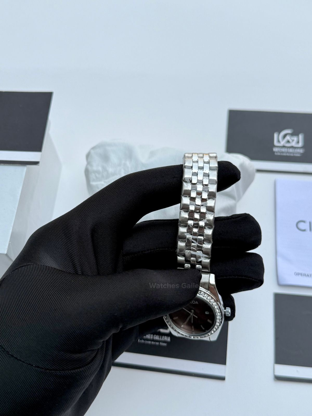 Ciloa 602 Datejust Ladies Watch Quartz (Chocolate) Ciloa Watch Pakistan