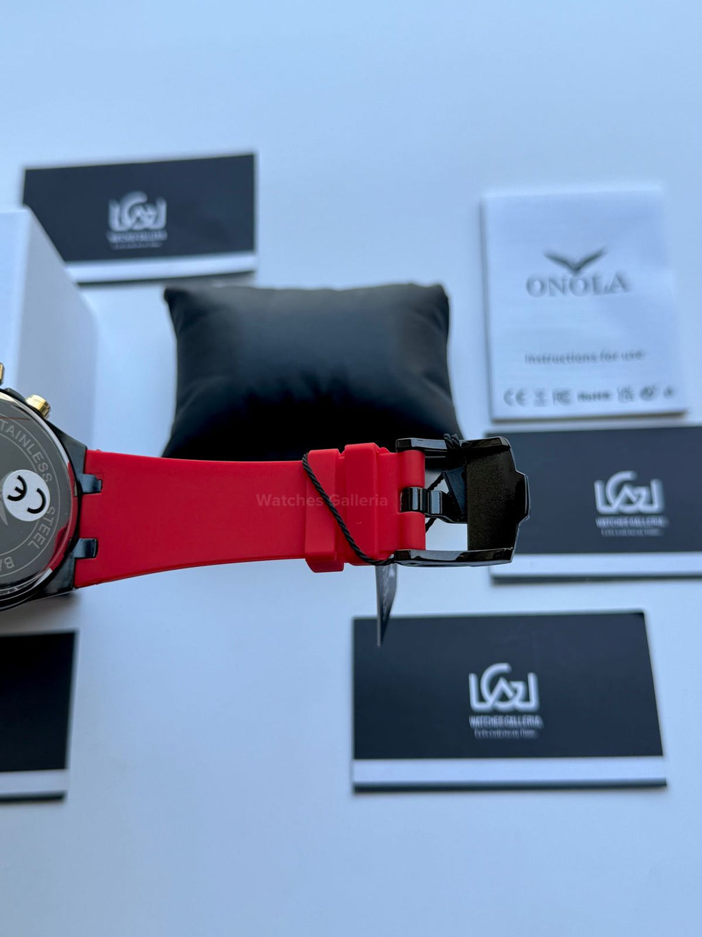 Onola 6857 Offshore Chronograph Red 46mm Quartz – Royal Oak Offshore Design
