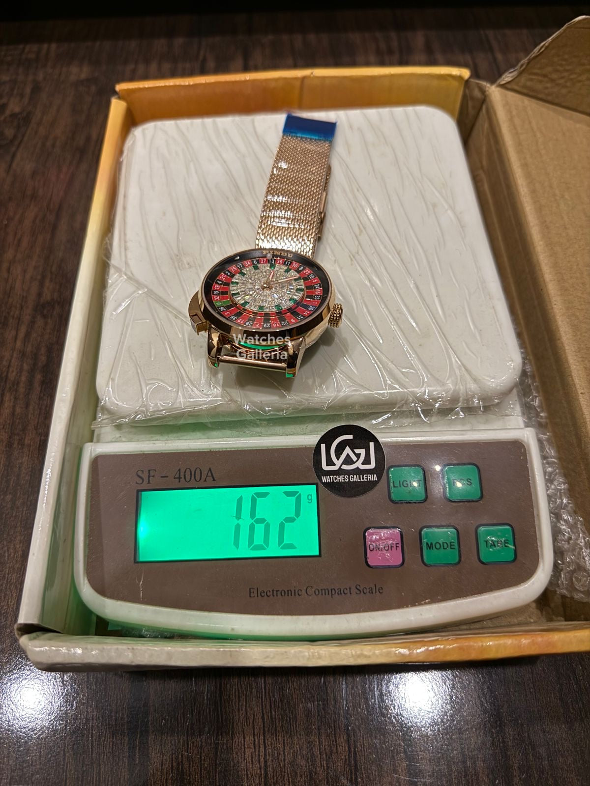 Pindu Design Casino Roulette Button Edition Automatic (Baguette Cut Diamonds) P6628 Watches Galleria