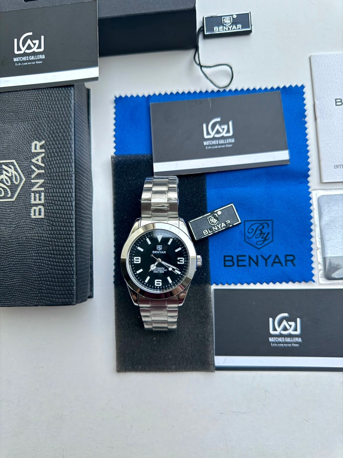 Benyar Explorer Automatic (Black) BY5177 Watches Galleria