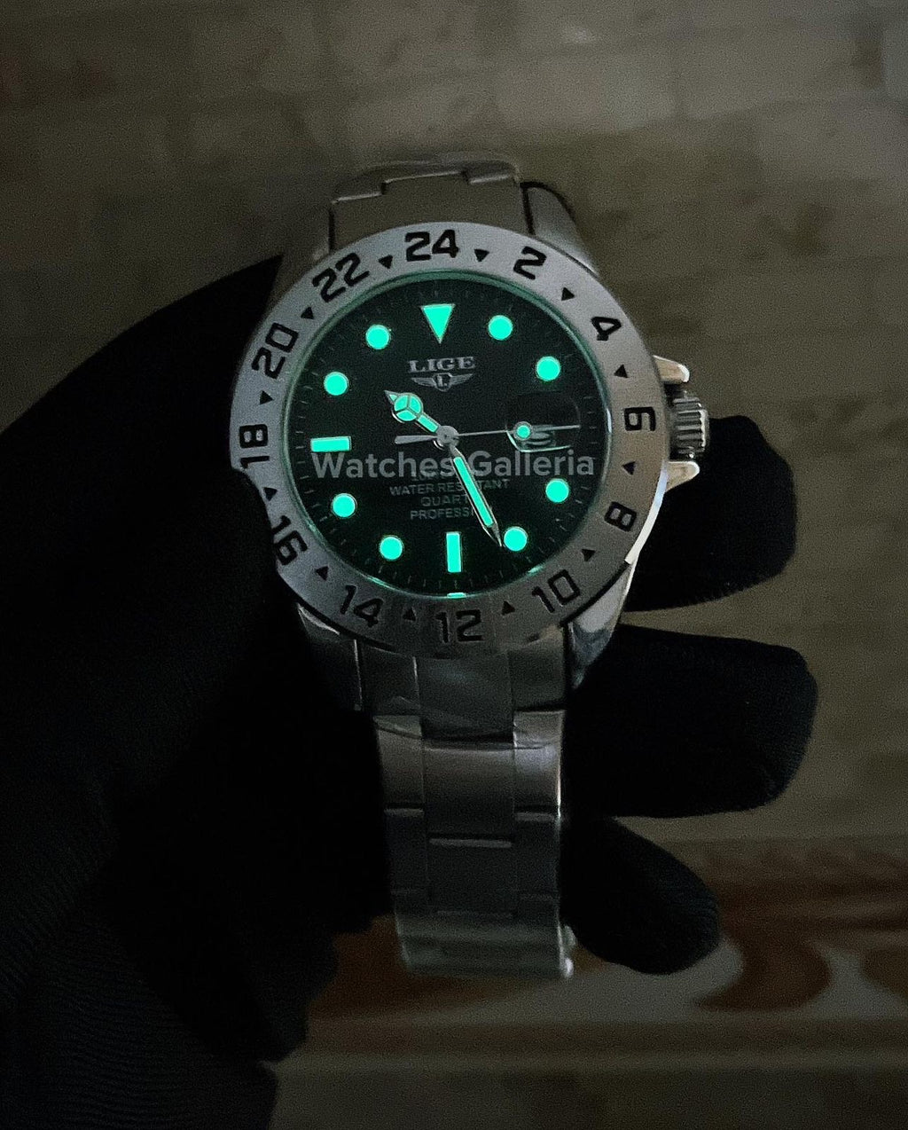 Lige Explorer II Quartz (Black) LG8946