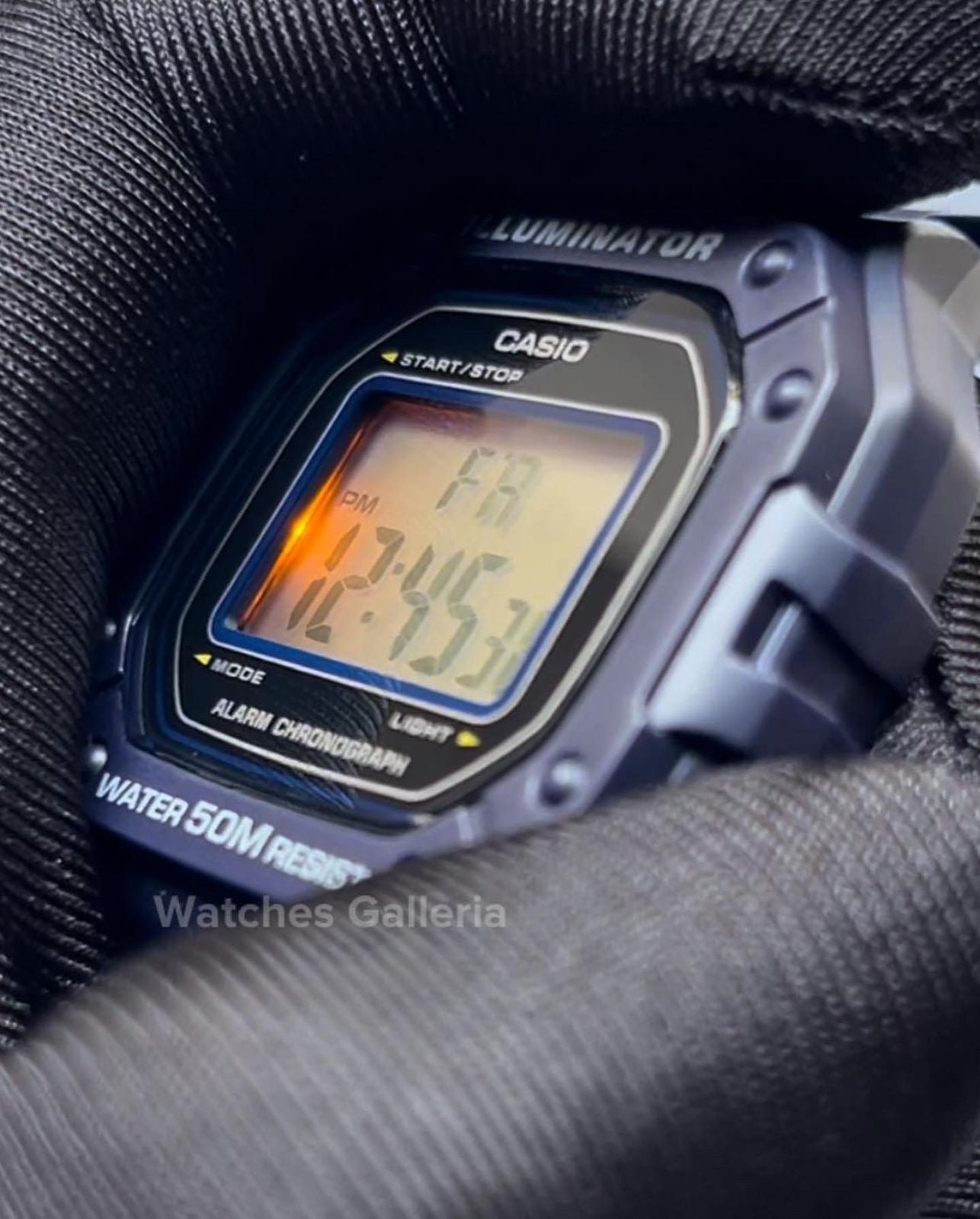 Casio Digital Watch (Blue) W218H