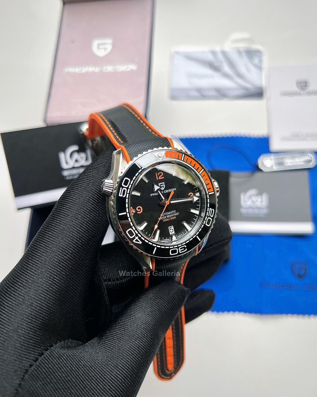 Pagani Design Sea Master Planet Ocean (Orange) PD1679