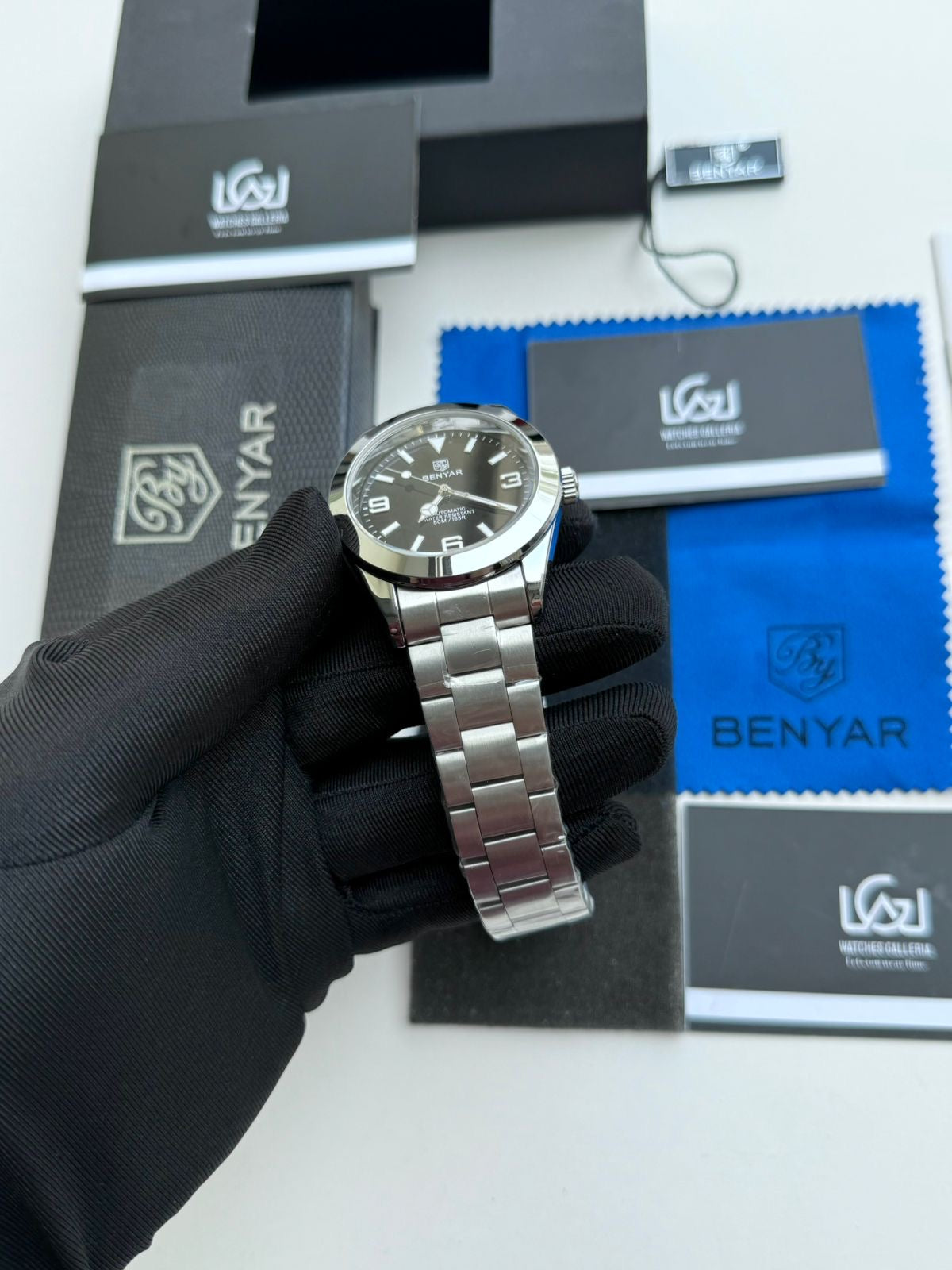 Benyar Explorer Automatic (Black) BY5177 Watches Galleria