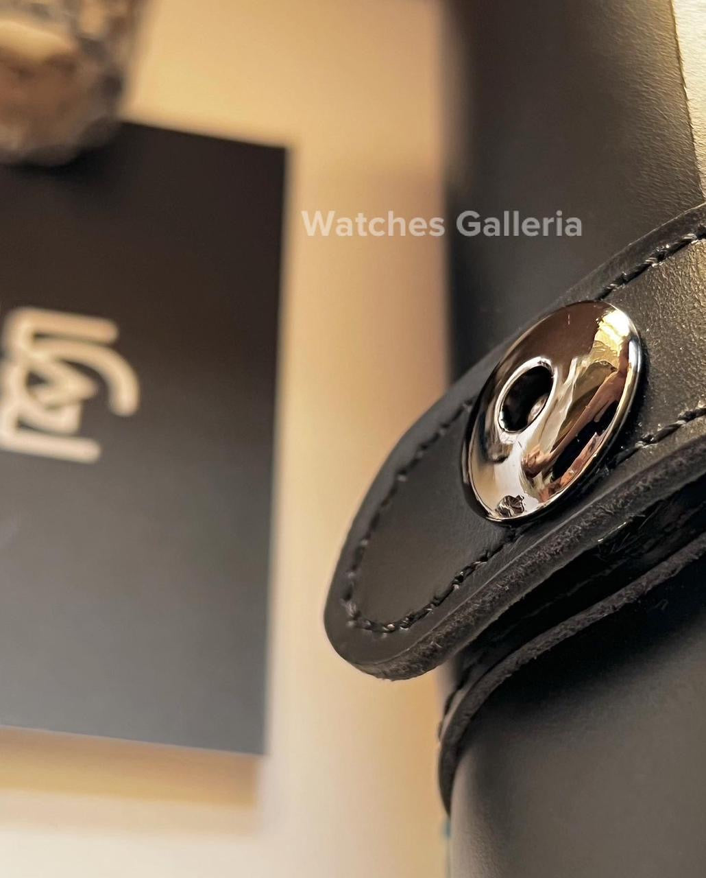 Watch Travel Roll by Watches Galleria 3 Slots (Black)