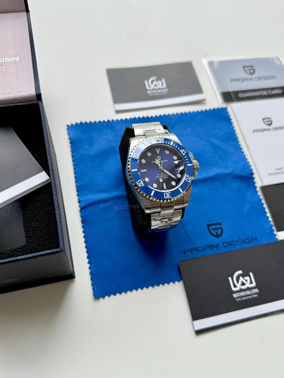 Pagani Design Watch PD1639 Submariner Automatic (Smurf) Pagani Design in Pakistan