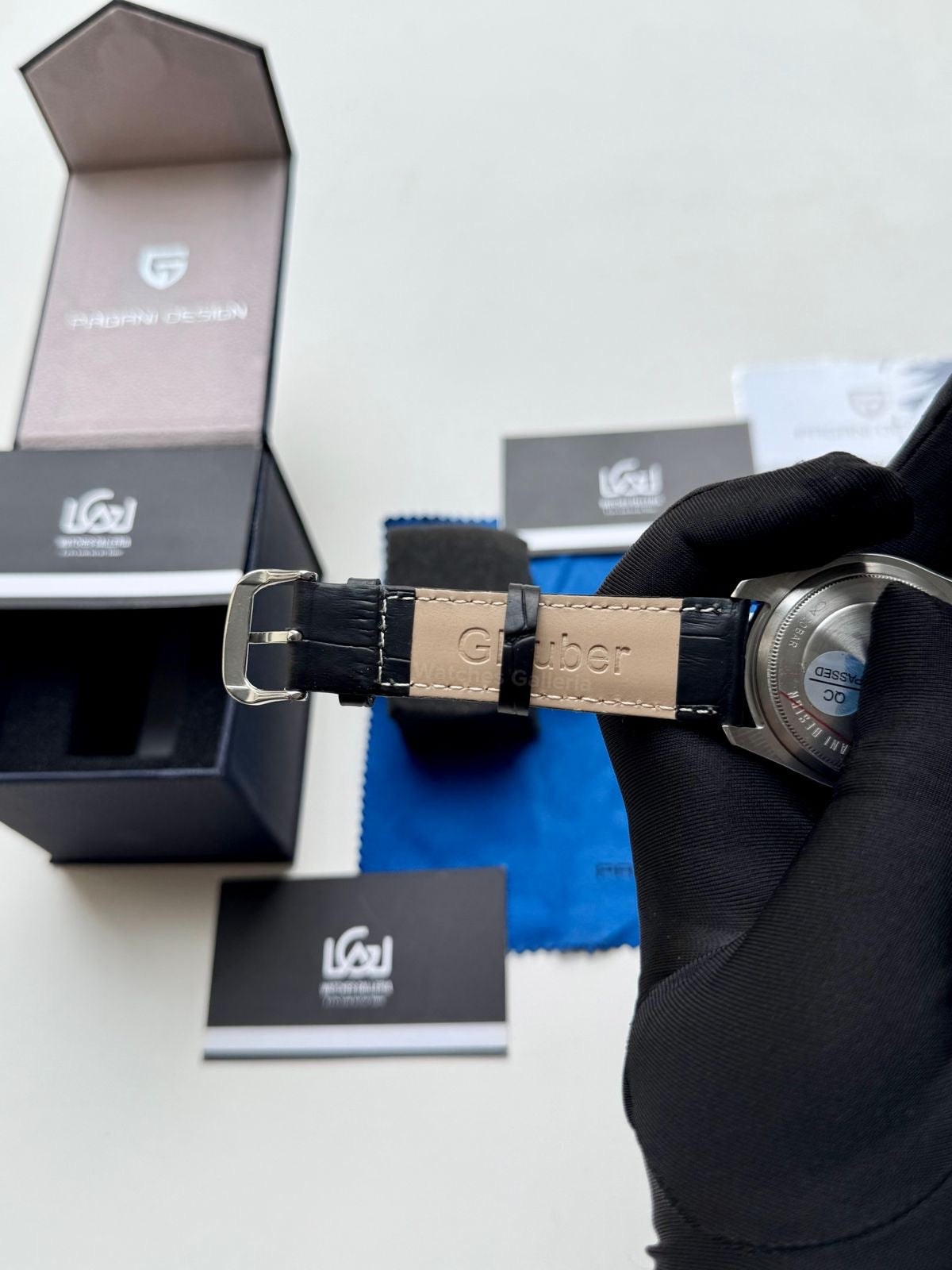 Pagani Design PD1717 Spirit Pilot Automatic (Green Leather Exclusive) Pagani Design in Pakistan