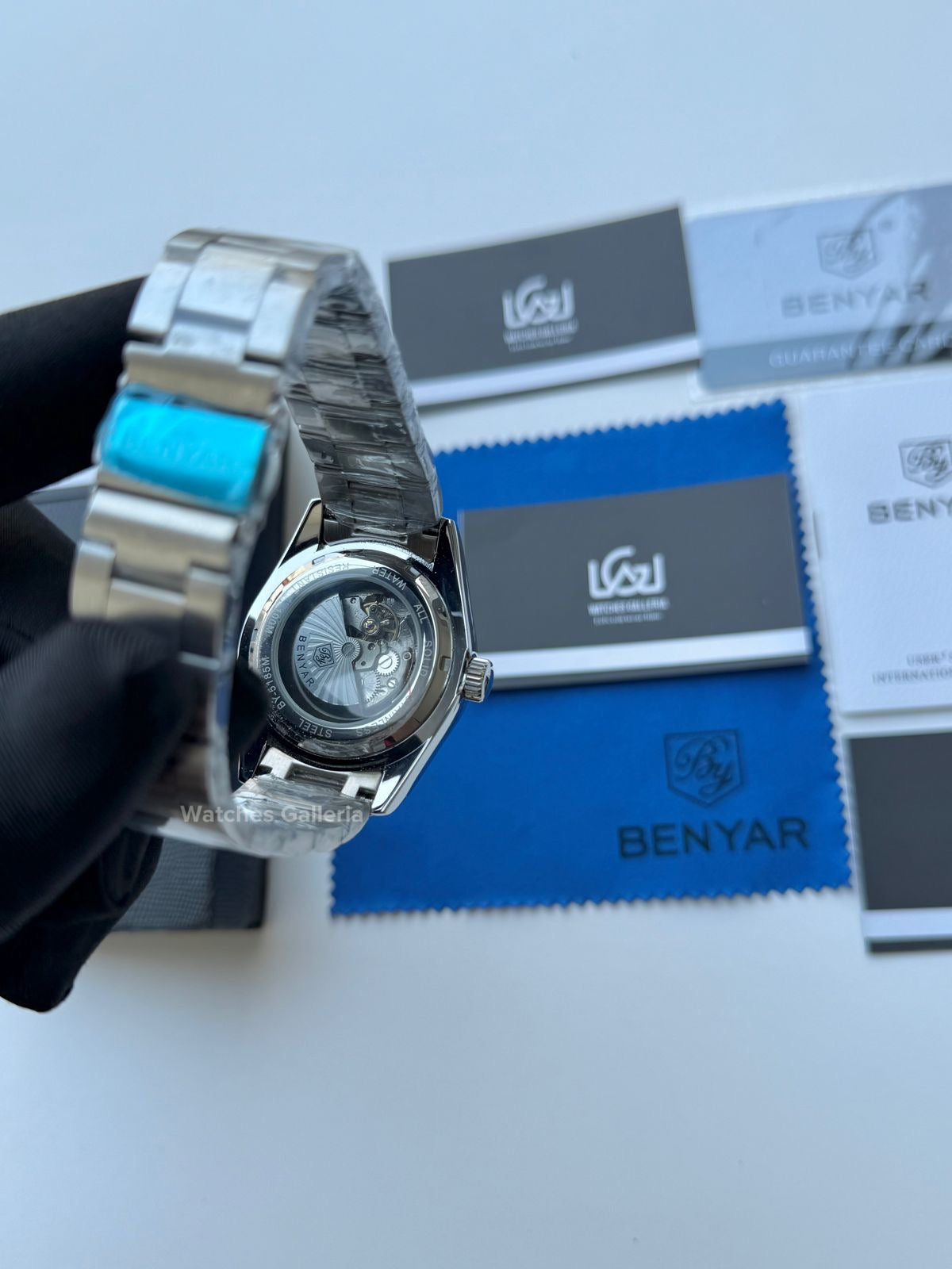 Benyar Oyster Perpetual Automatic (Tifanny Blue) BY5185 Watches Galleria