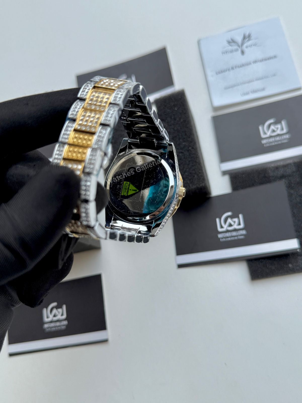 Miss Fox Iced Out Royal Oak (Two Tone) MFV332 Watches Galleria