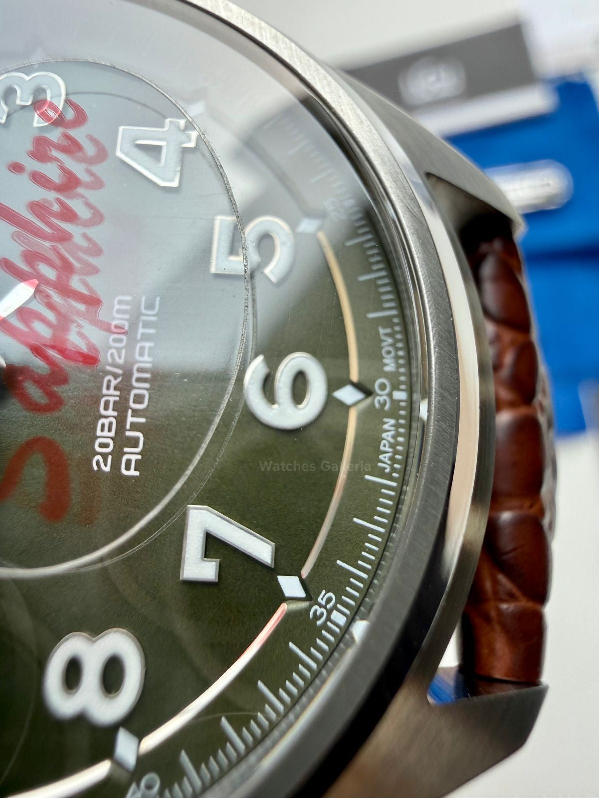 Pagani Design PD1717 Spirit Pilot Automatic (Green Leather Exclusive) Pagani Design in Pakistan