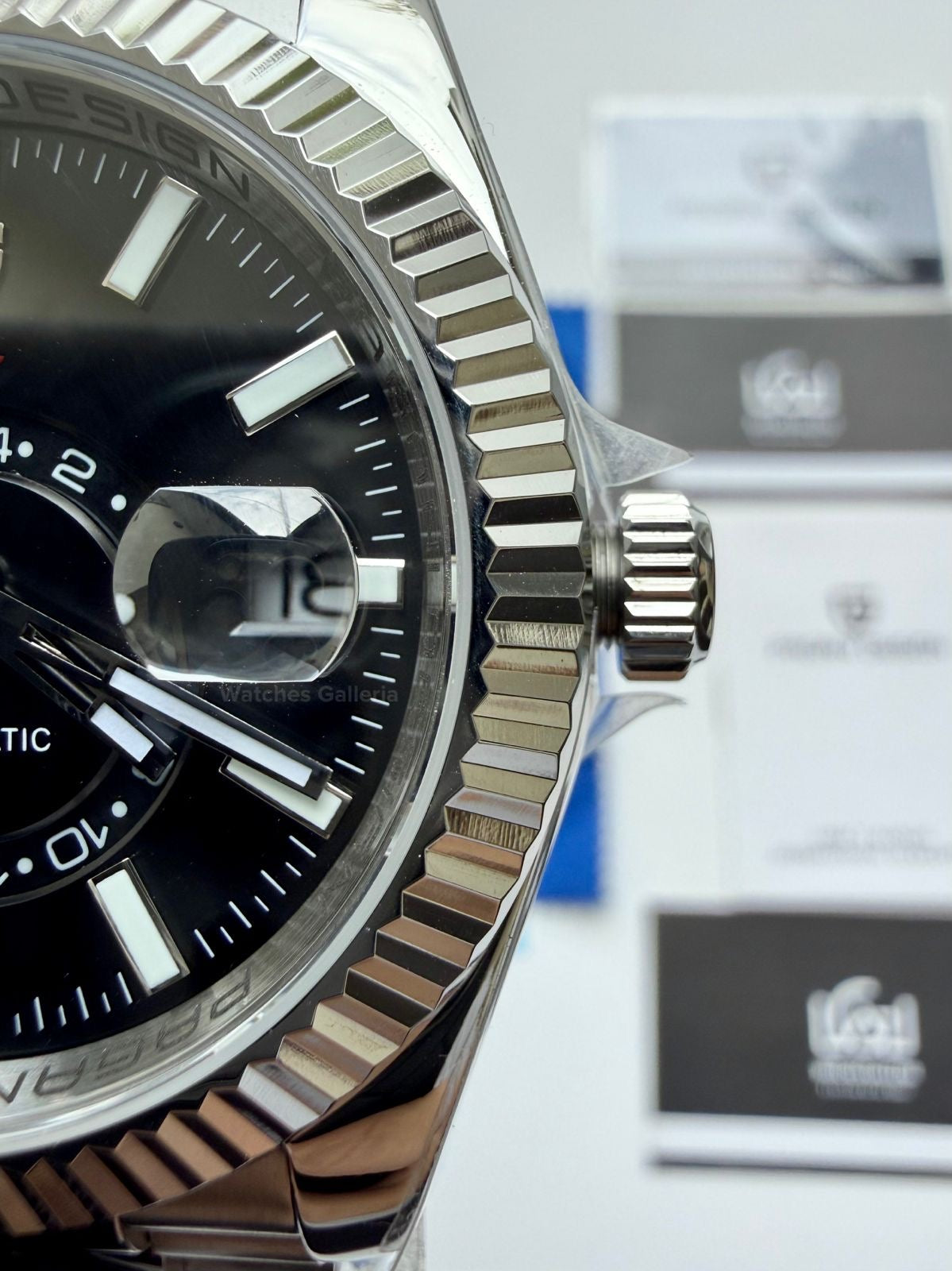 Pagani Design PD1888 Black Sky Dweller Black 40mm – First Time in Pakistan | Limited Edition Automatic GMT Watch