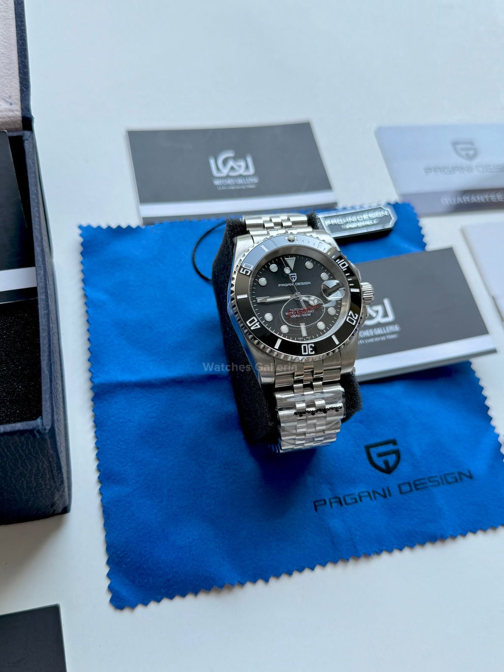 Pagani Design Submariner Date Automatic PD1661 (Black) Pagani Design in Pakistan