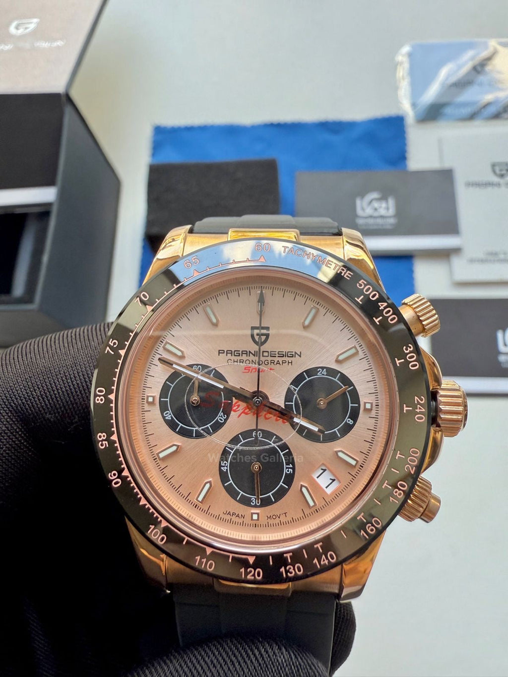 Pagani Design Daytona (Rose Gold) PD1664 Watches Galleria
