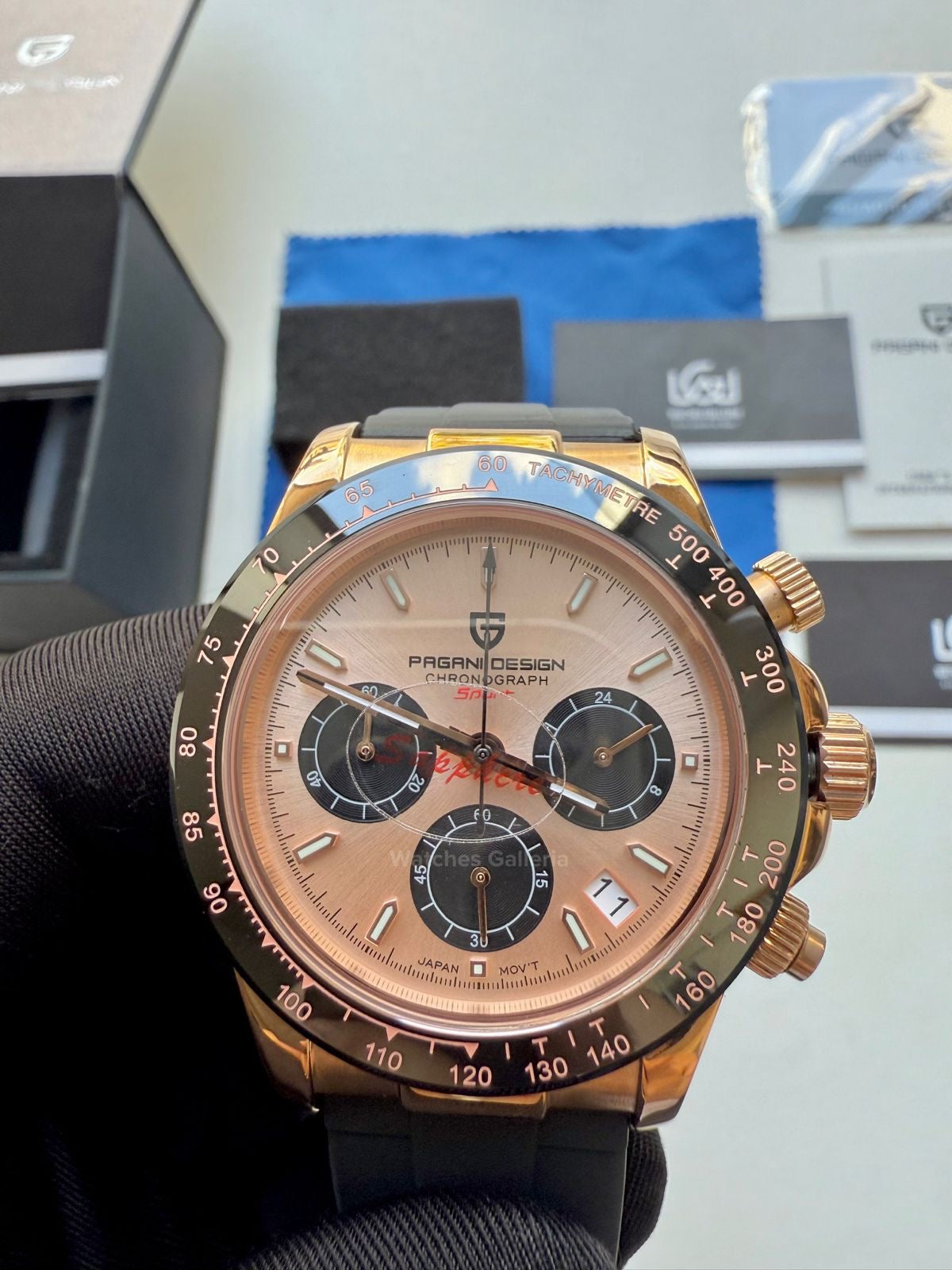 Pagani Design Daytona (Rose Gold) PD1664 Watches Galleria